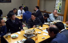 ２０１６年、新年会。